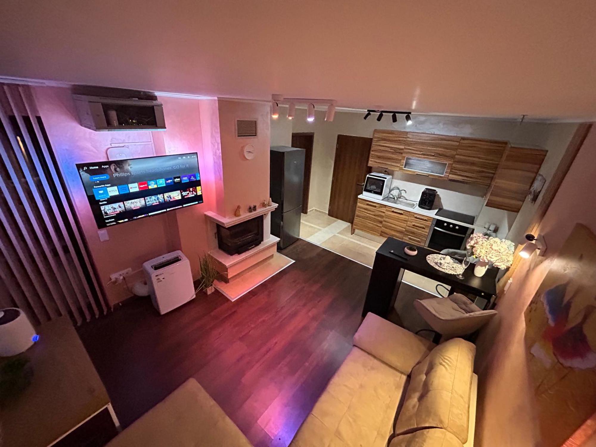 2-Bedroom, 2-Bathroom With Fireplace And Garden At Winslow Infinity Bansko Buitenkant foto