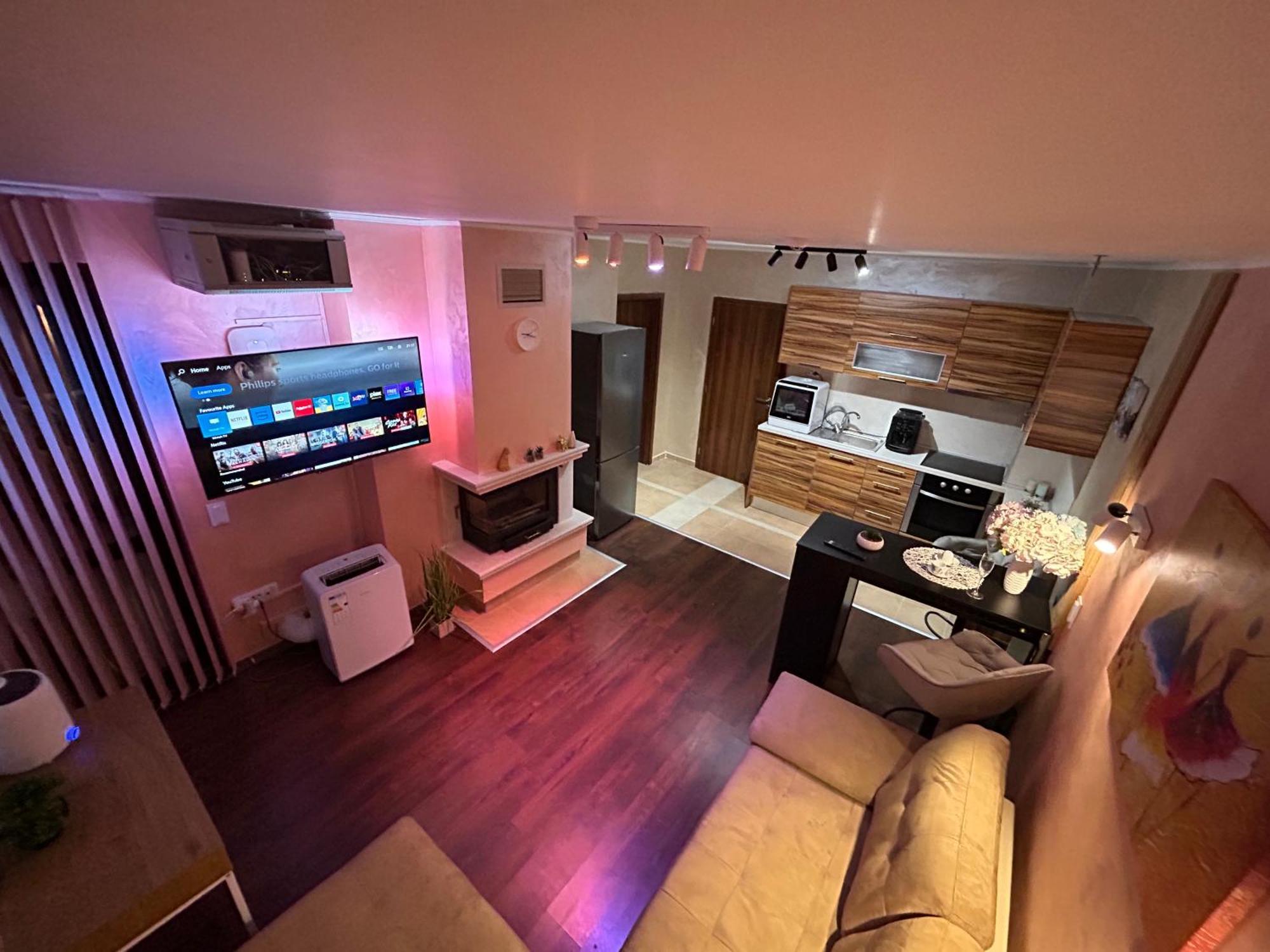 2-Bedroom, 2-Bathroom With Fireplace And Garden At Winslow Infinity Bansko Buitenkant foto