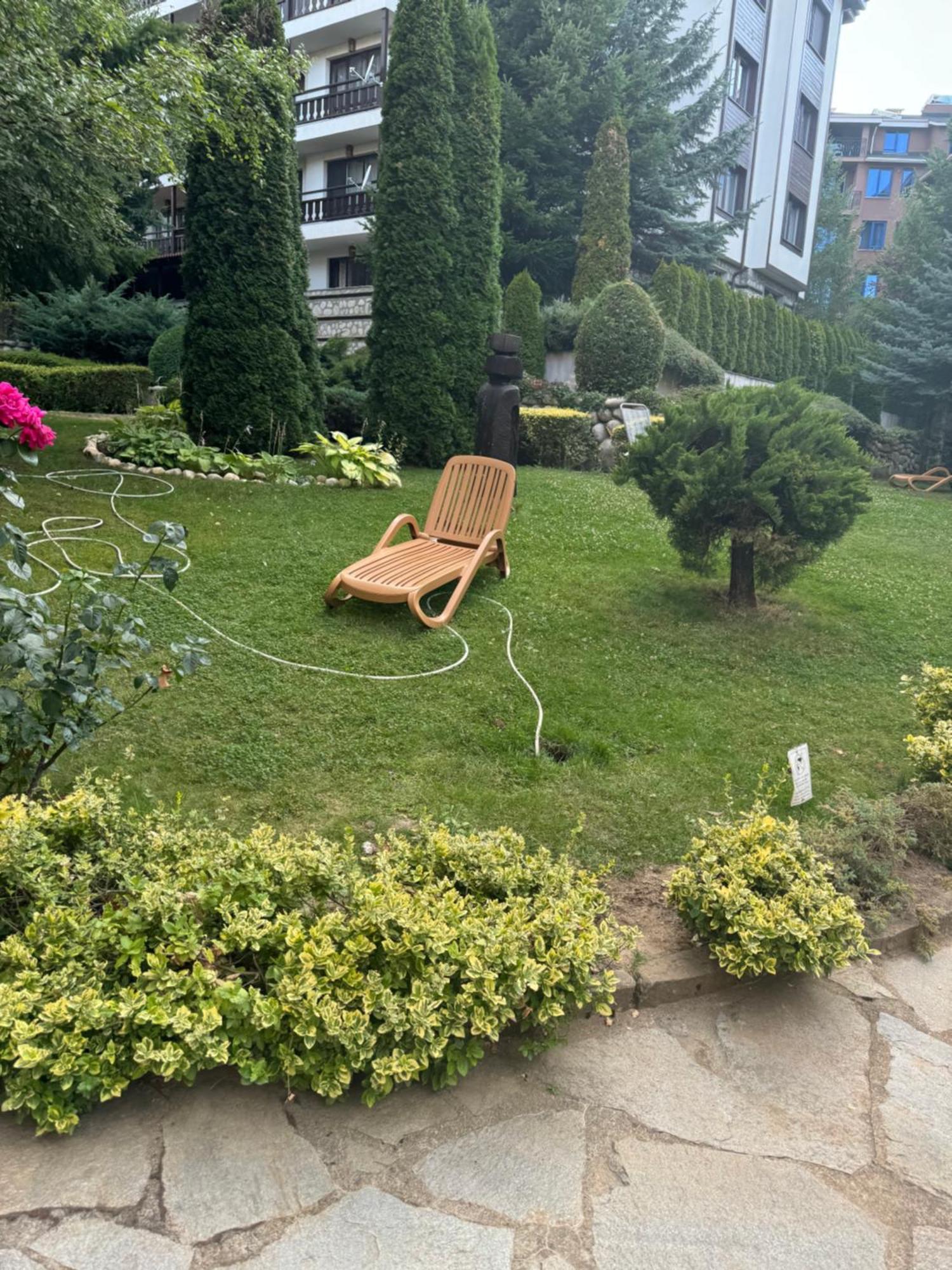 2-Bedroom, 2-Bathroom With Fireplace And Garden At Winslow Infinity Bansko Buitenkant foto